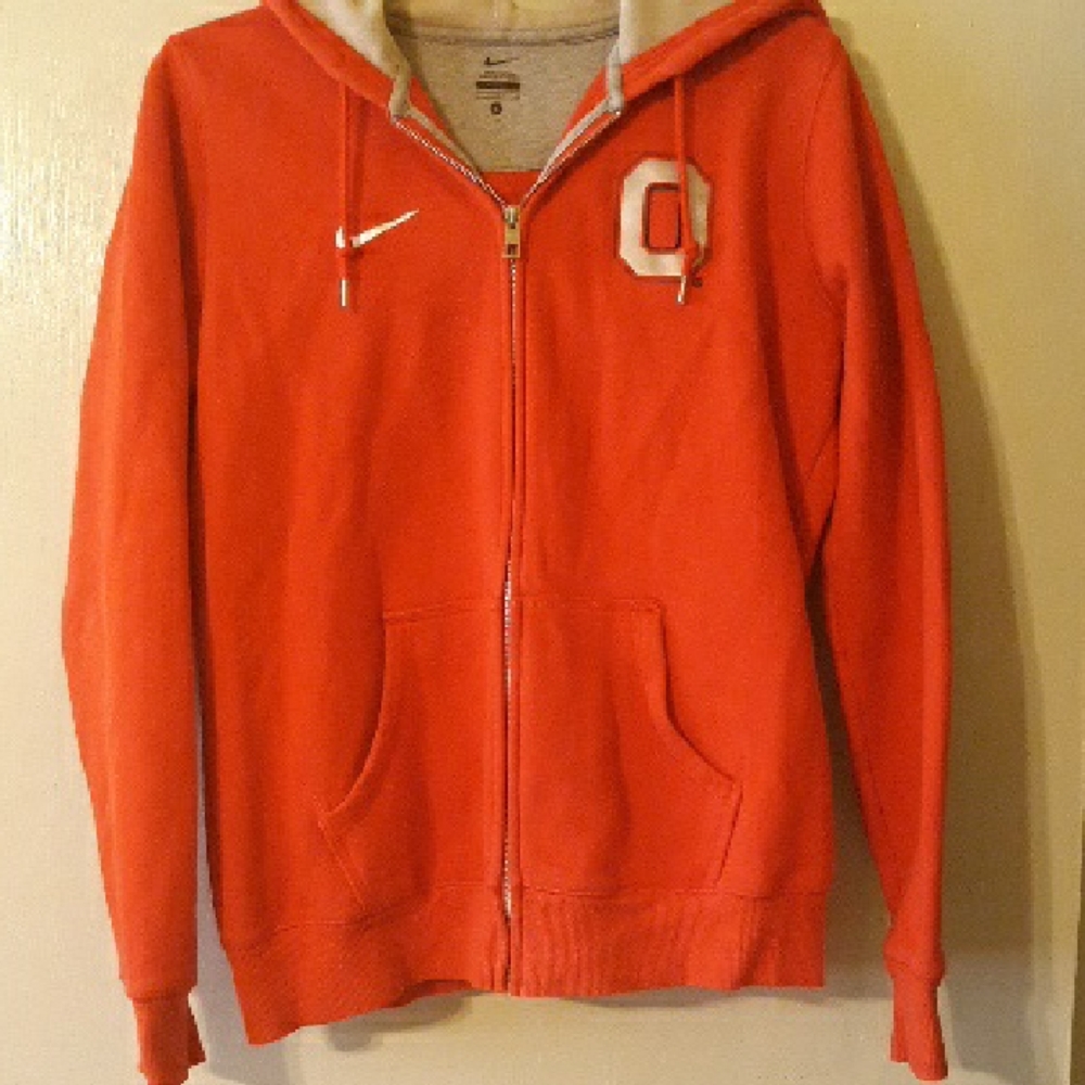 Nike Red Full-Zip Hoodie